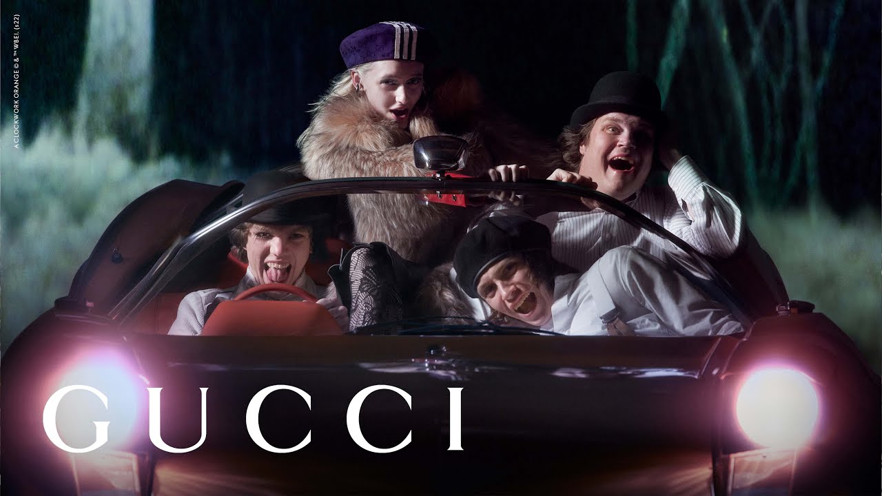 Gucci's cinematic short pays tribute to film maestro Stanley Kubrick, Advertising