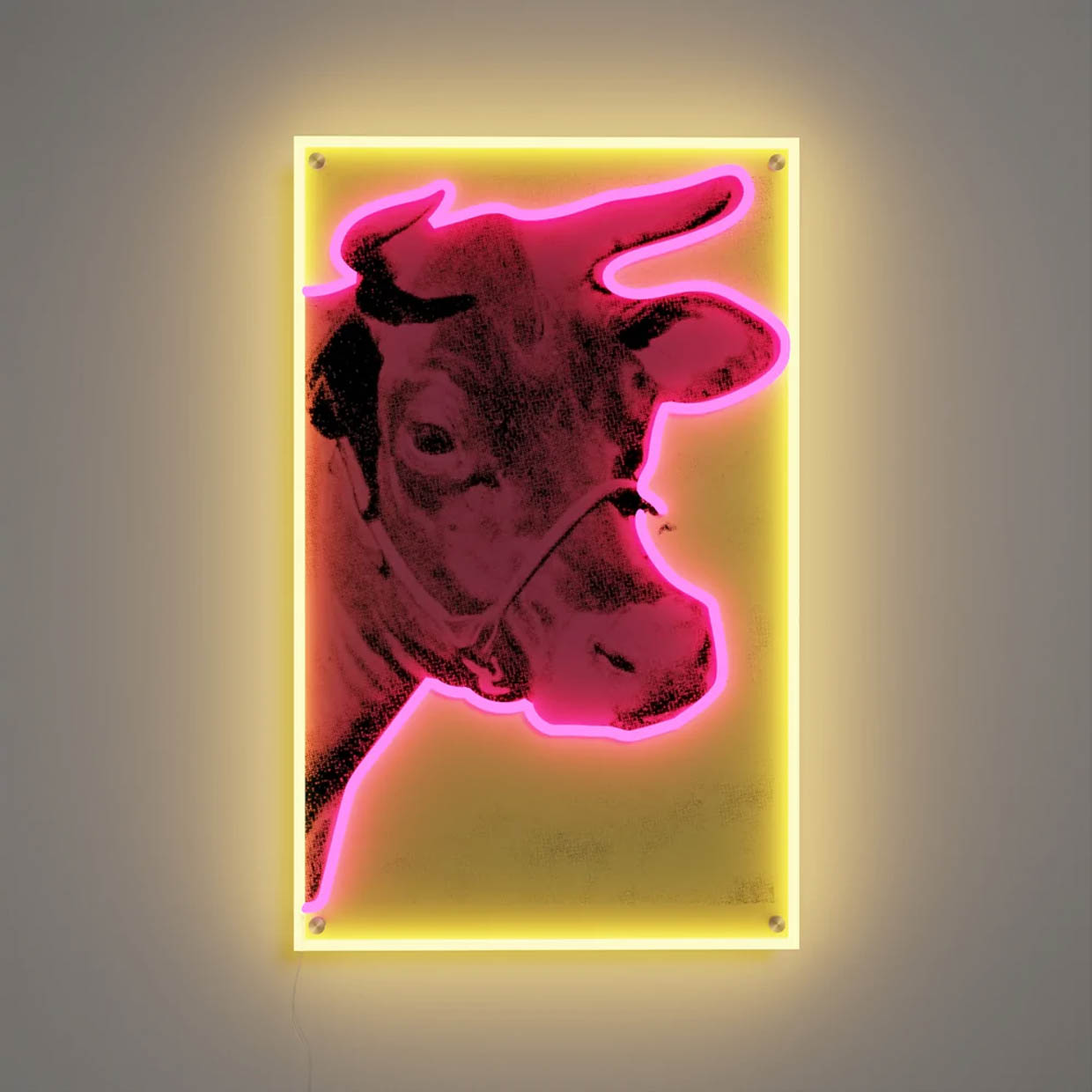 Yellowpop x Andy Warhol LED Neon Art