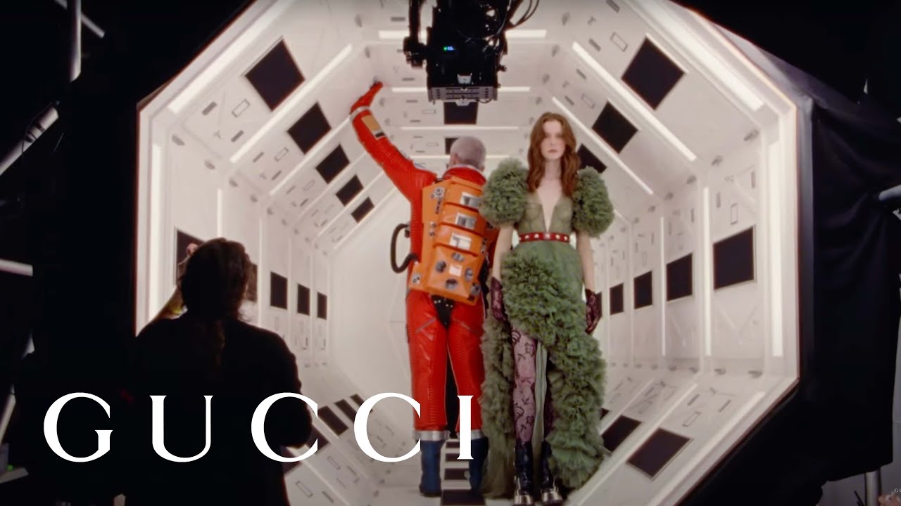 Gucci's cinematic short pays tribute to film maestro Stanley Kubrick, Advertising