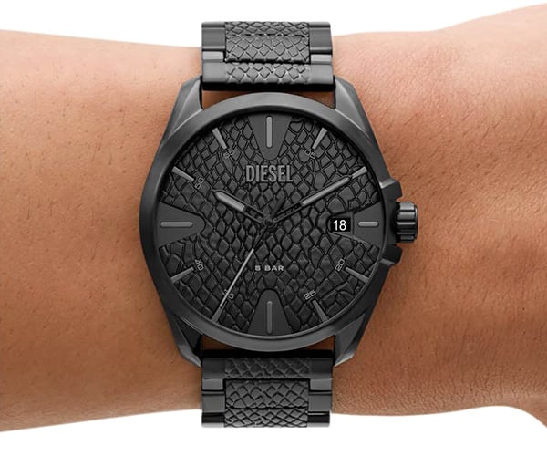 Diesel Black Reptile Watch