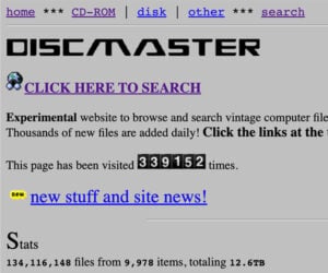 Discmaster Classic Computing Archive