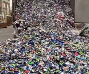 An Avalanche of Soda Cans