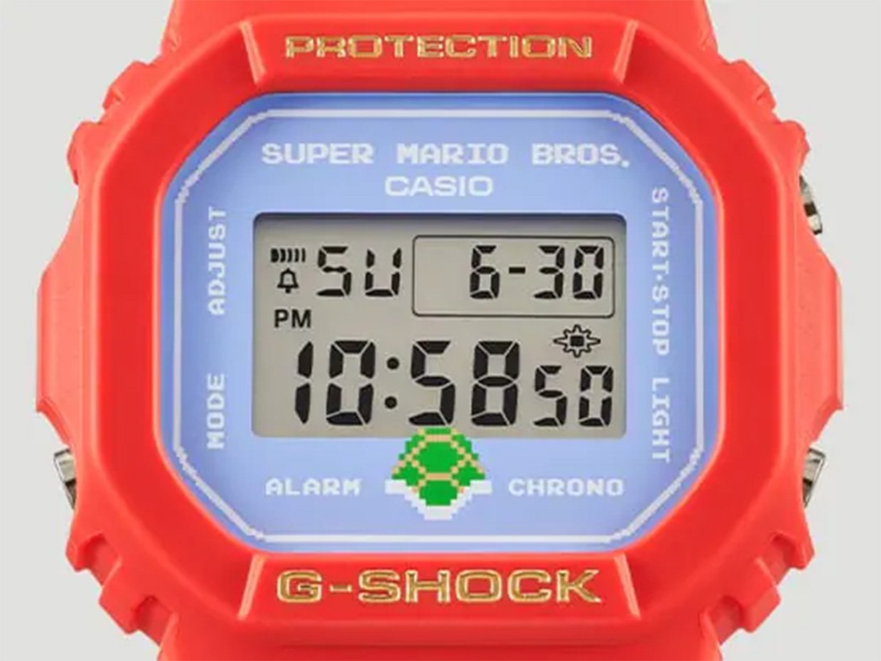 G-SHOCK x Super Mario Bros LCD Watch