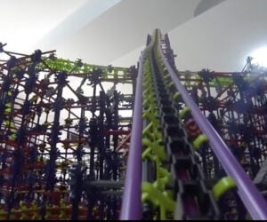 K’nex Steel Vengeance Roller Coaster POV