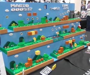 Insane LEGO Super Mario Build