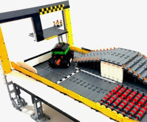 LEGO Treadmill Obstacle Course
