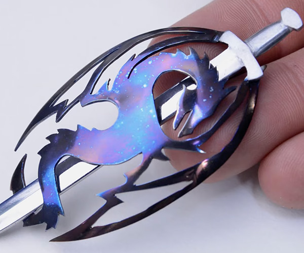 Turning a Spoon into a Dragon + Mini Sword