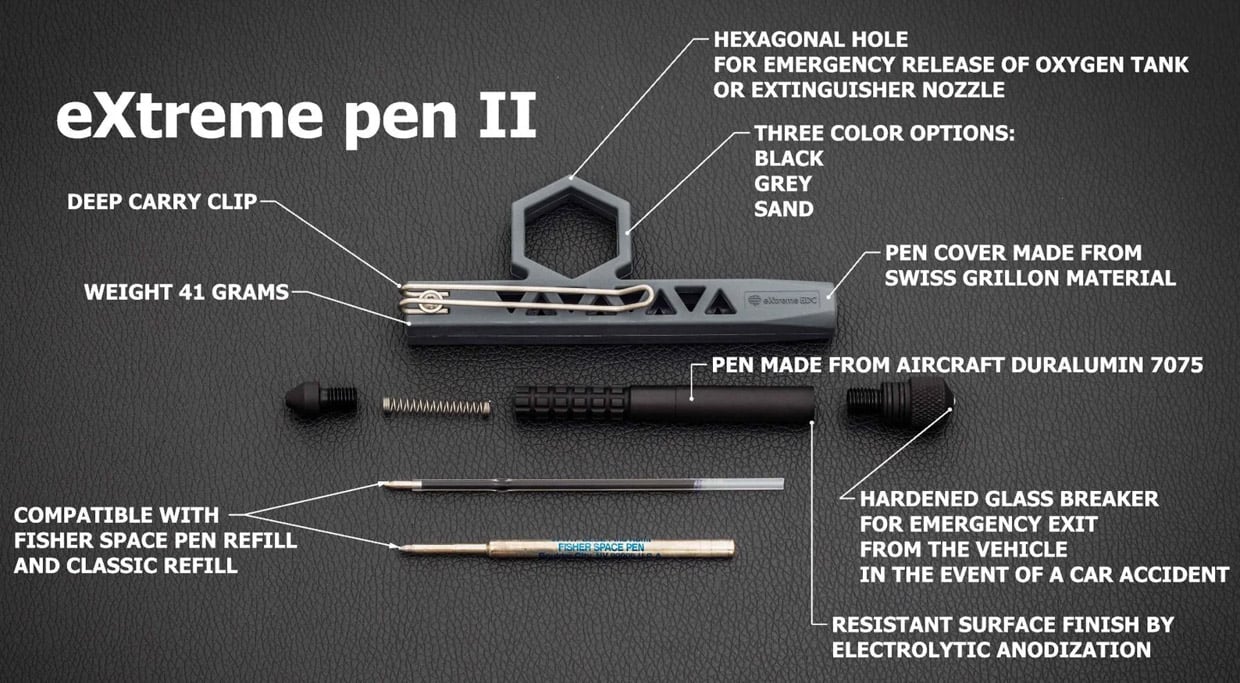Extreme Pen II Tactical Pen