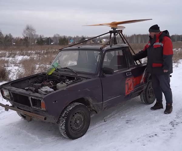 Building a Lada Helicopter