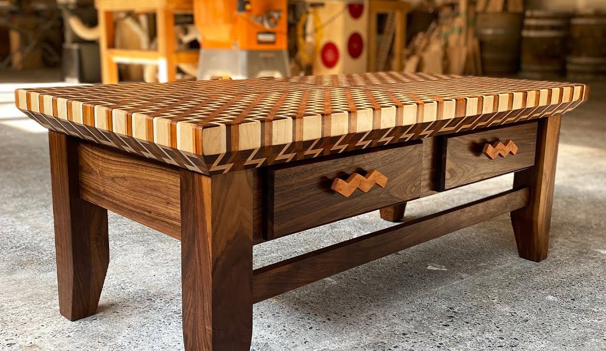 Building a Patterned Wood Table