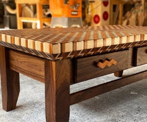 Building a Patterned Wood Table