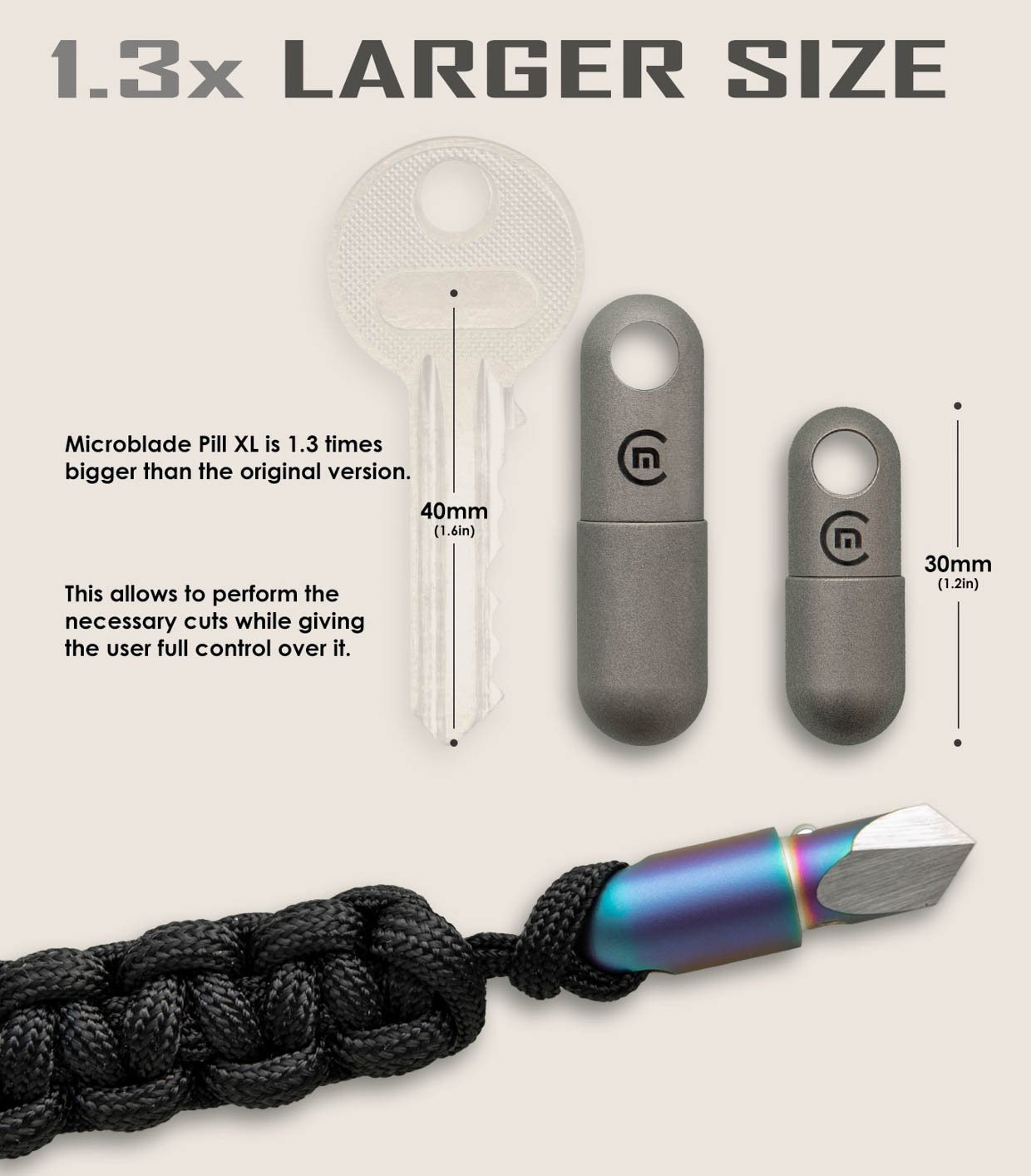 MICROBLADE PILL- everyday carry blade in a tiny capsule – MICROCARRY™