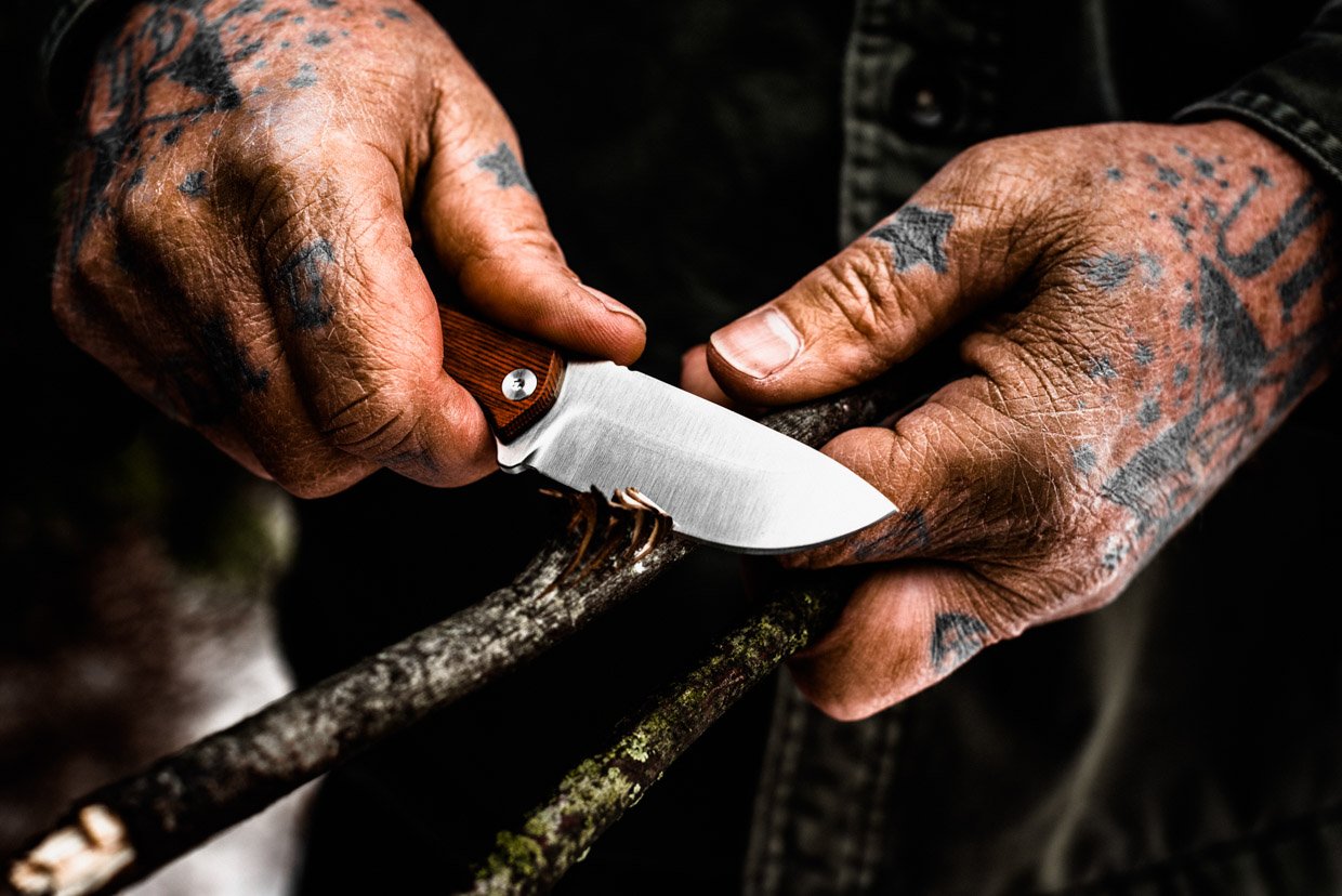 WESN Bornas Fixed Blade Knife