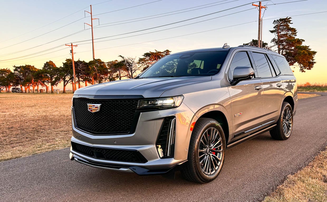 2023 Cadillac EscaladeV Review A Bonkers Fast, Deluxe SUV