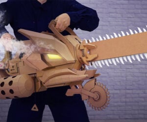 Making Chainsaw Man’s Gatling Gun from Cardboard