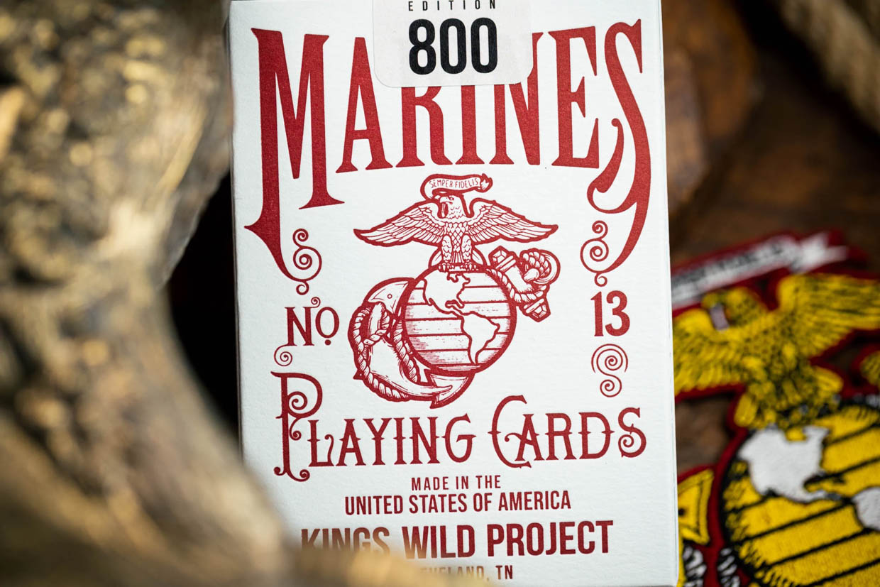 Kings Wild Project U.S. Marines Playing Cards