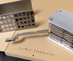 Pocket-Size Typewriter