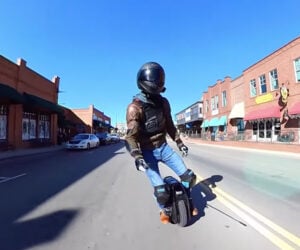 A Ride on the Veteran Sherman Electric Unicycle