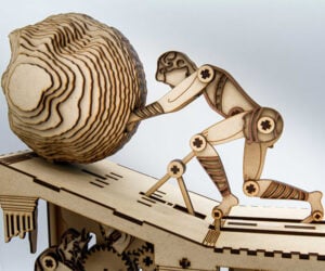 Wooden Sisyphus Automata