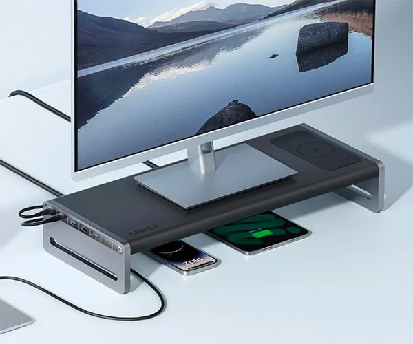 Anker 675 Monitor Stand + USB-C Docking Station