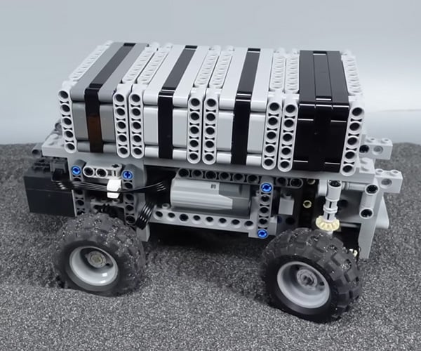 Tuning LEGO Vehicles to Drive on Sand