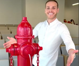 Making a Chocolate Fire Hydrant