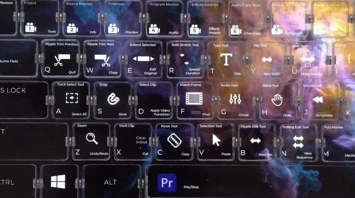 Flux Display Keyboard