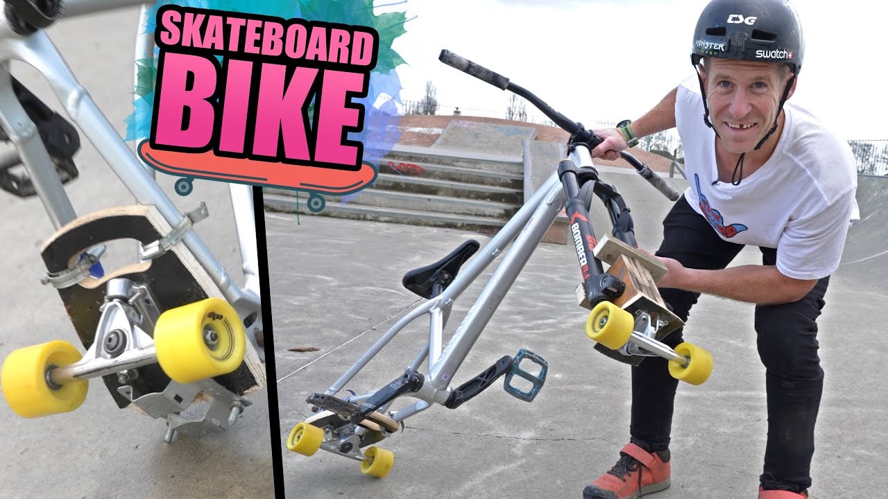This Bicycle/Skateboard Mashup Looks Like Fun at the Skate Park