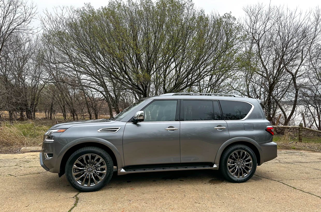 2023 Nissan Armada Platinum Review Deluxe but Dated