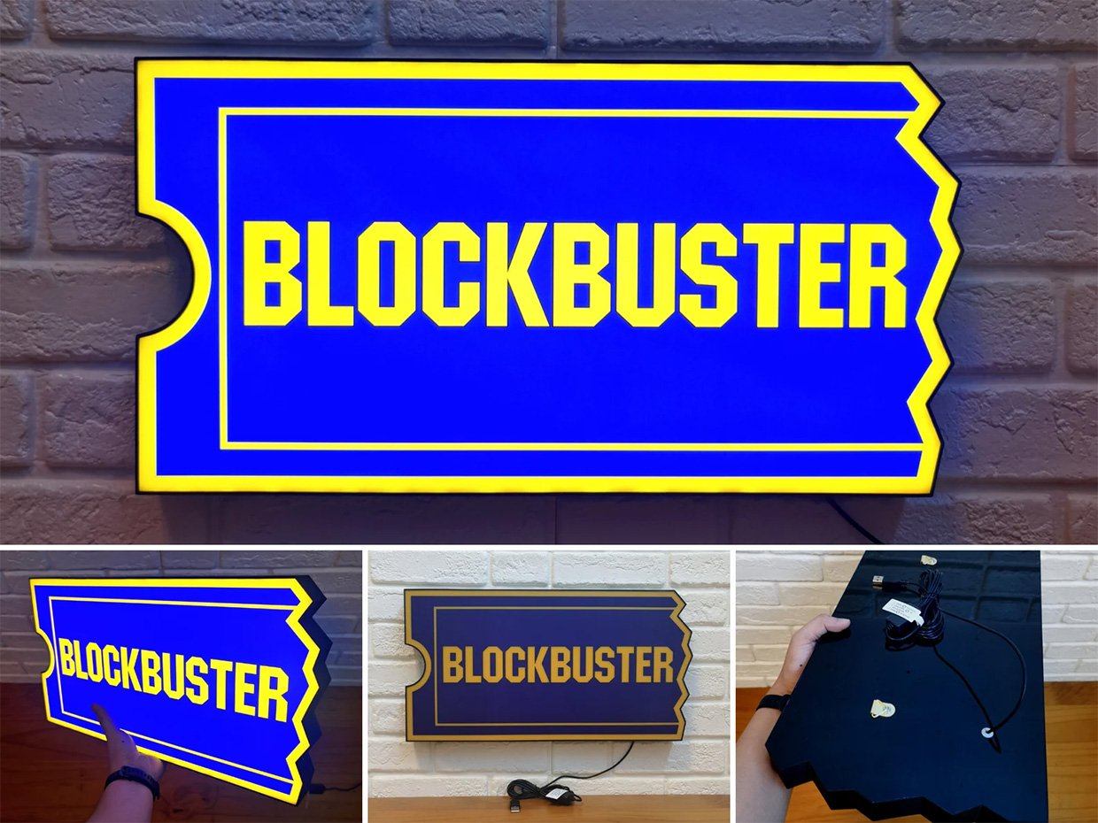 Blockbuster Video Lightbox