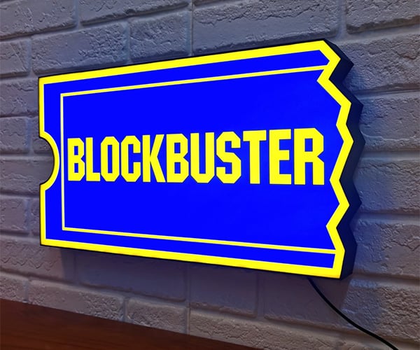 Blockbuster Video Lightbox