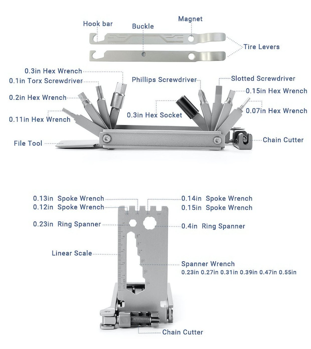 DTool Bike Repair Tool Kit