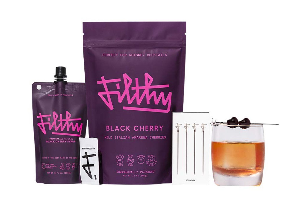 Filthy Black Cherry Whiskey Cocktail Kit