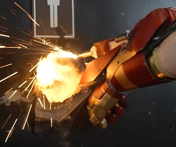 Making Iron Man’s Laser Gauntlet in Real Life