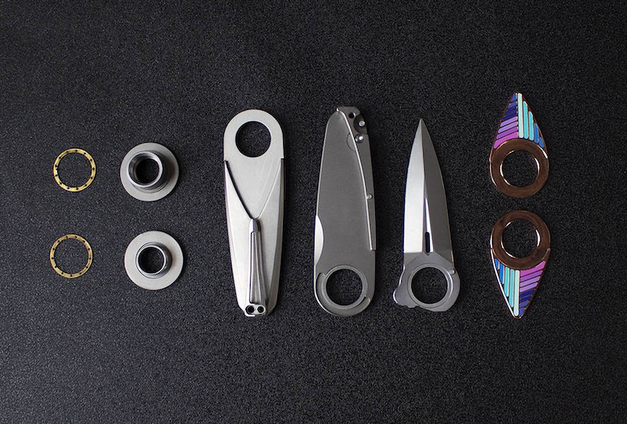 Mandala Titanium EDC Knife