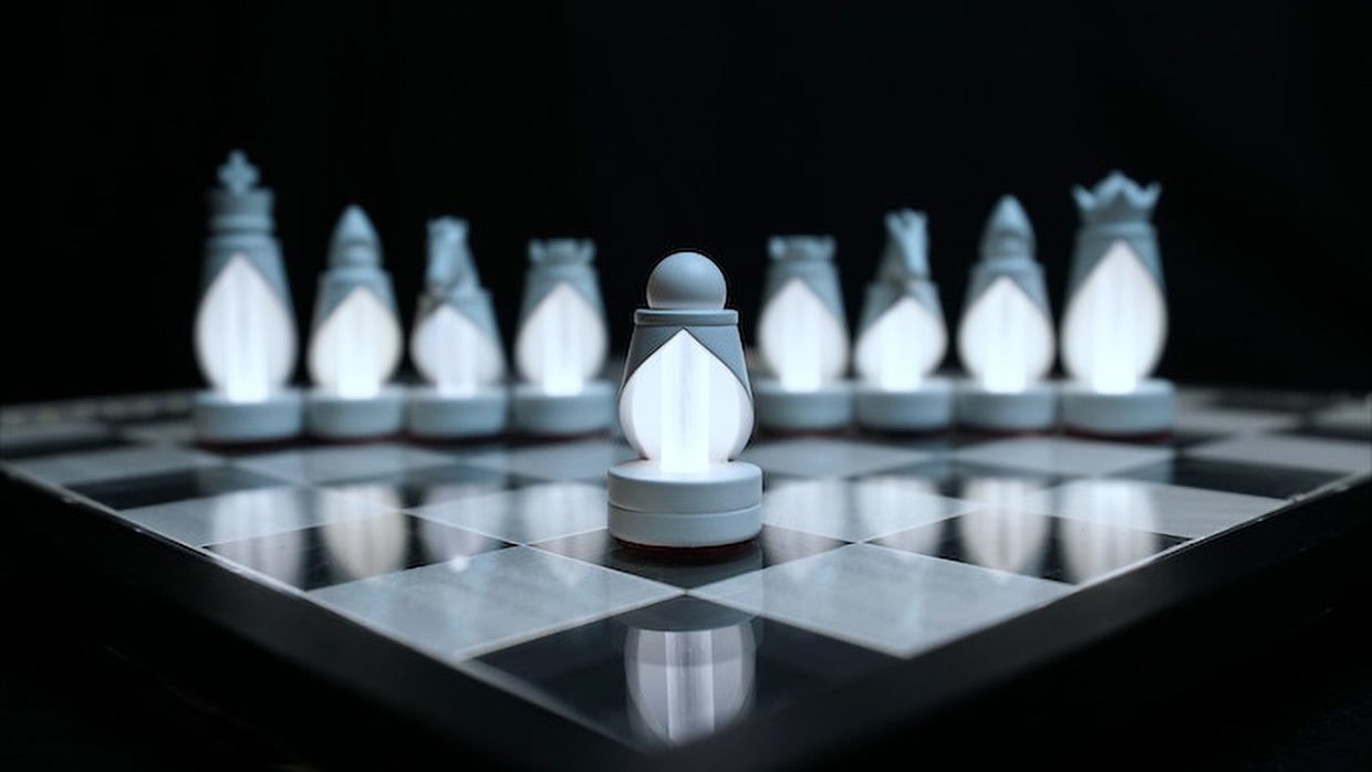 Masteek Light-Up Chess Set