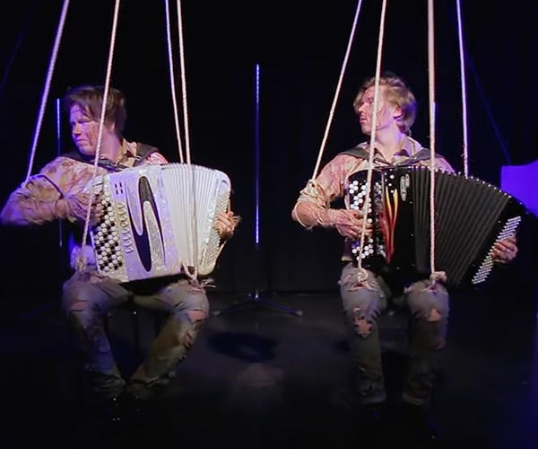 Master of Puppets on Accordion