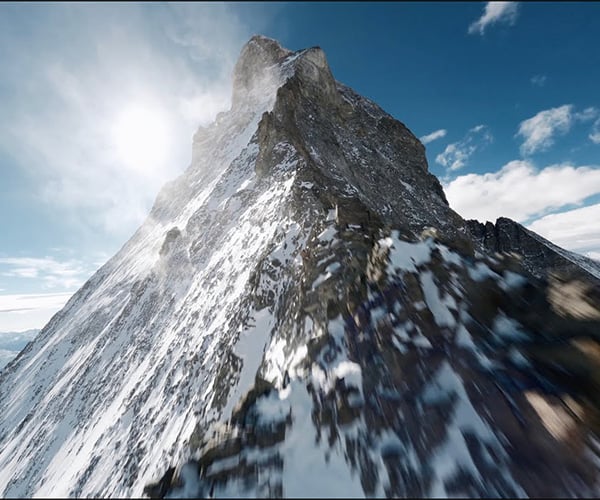 Matterhorn Drone Flight