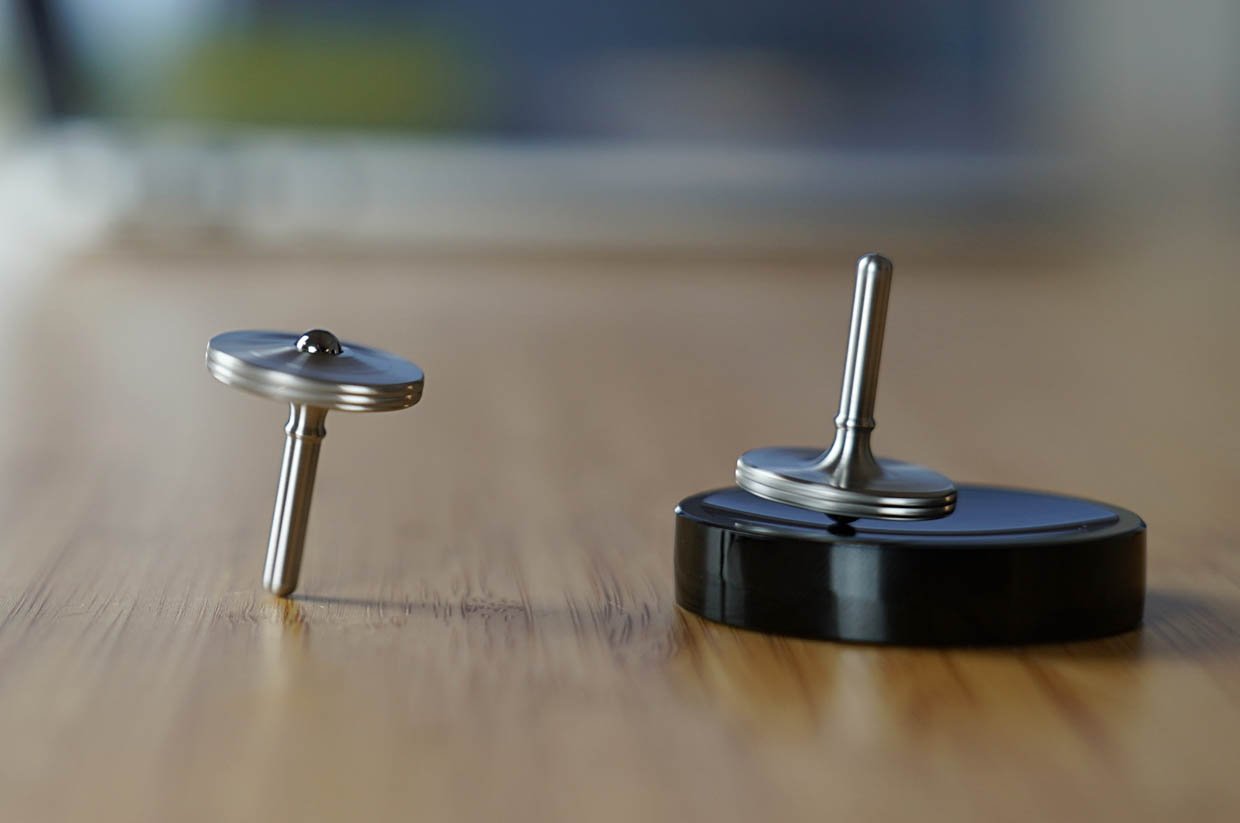 miniMezmo Keychain Spinning Top