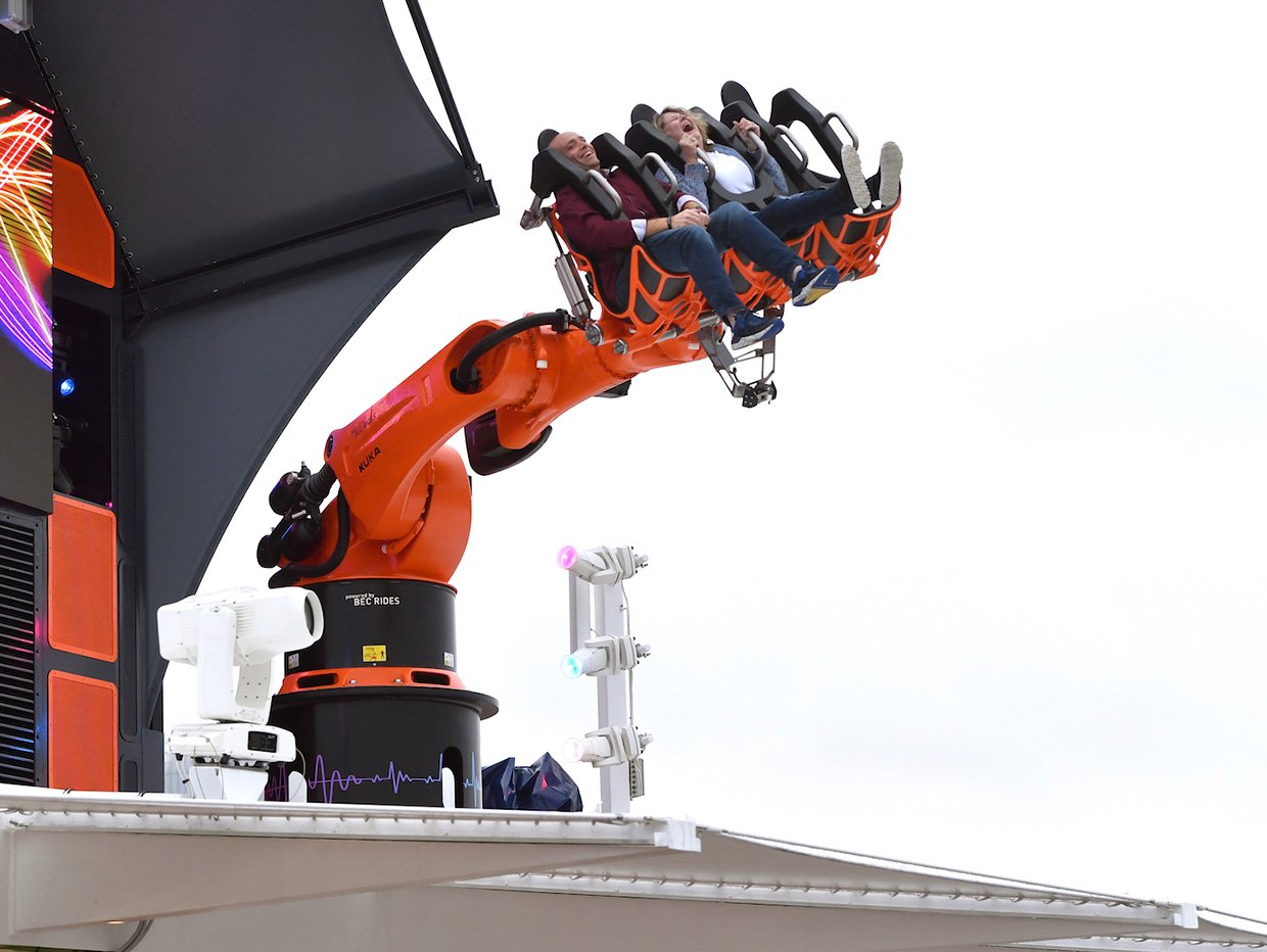 MSC Seascape Robotron Thrill Ride