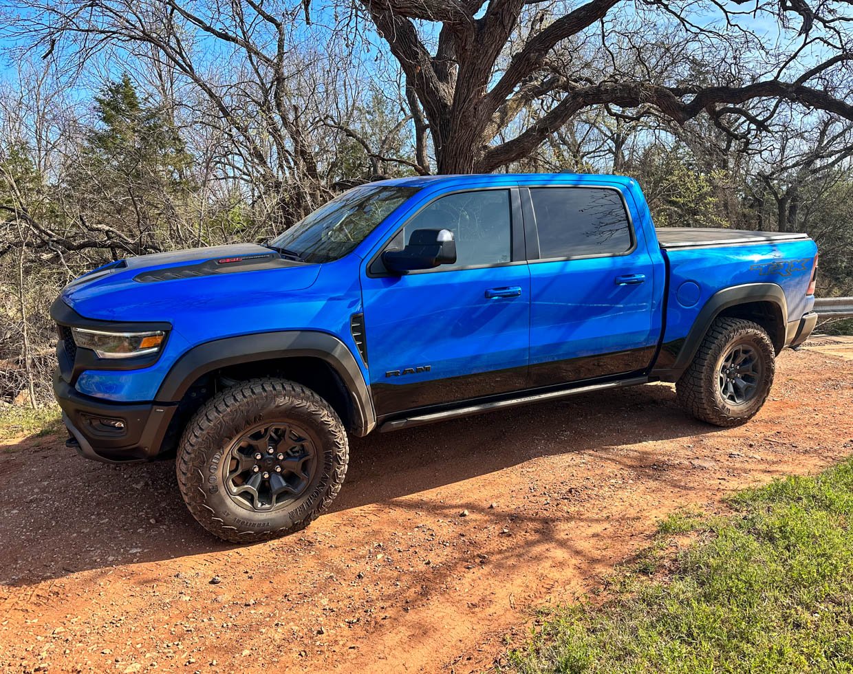 This Ram 1500 TRX Is a Beautiful Hydro Blue Beast