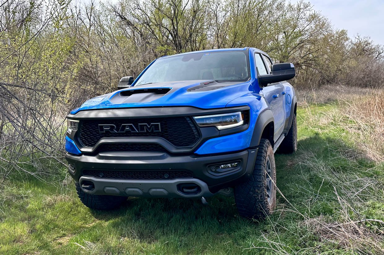 This Ram 1500 TRX Is a Beautiful Hydro Blue Beast