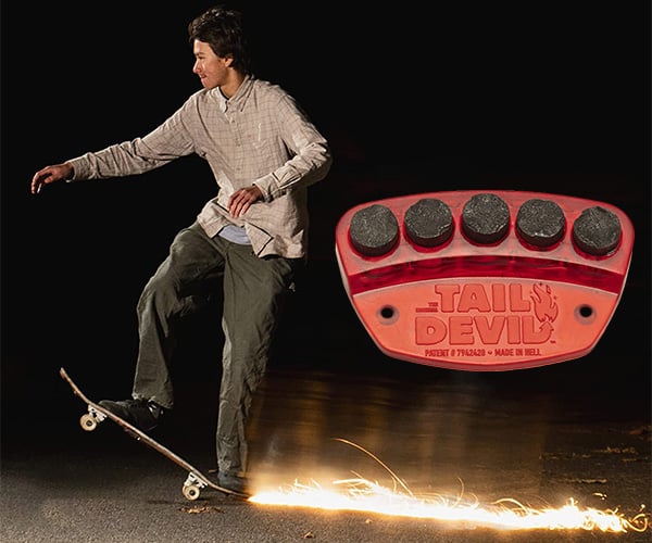 Tail Devil Skateboard Spark Plate