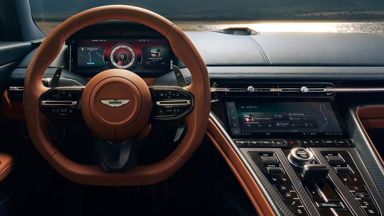 The 2024 Aston Martin DB12 Is a 671 Horsepower "Super Tourer"