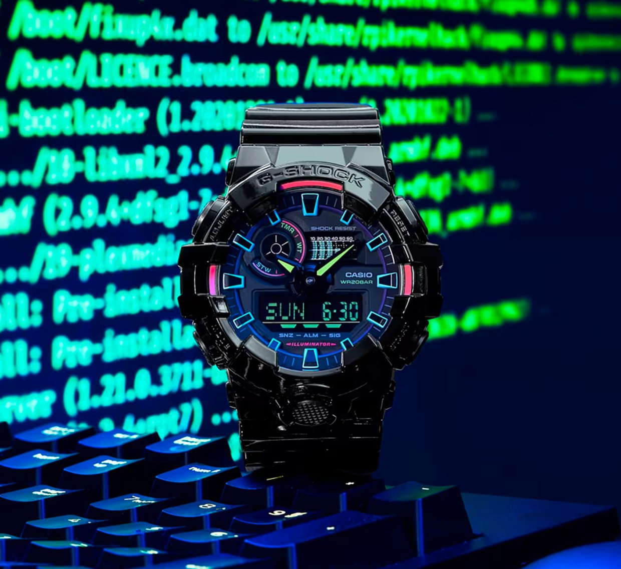 G-SHOCK Gamer’s RGB Collection