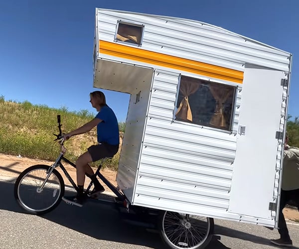 Road Tripping with a Camper Trike