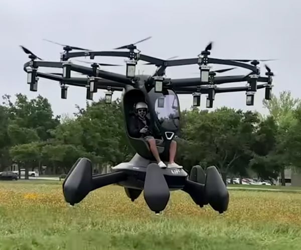 Flying a Single-Passenger Drone