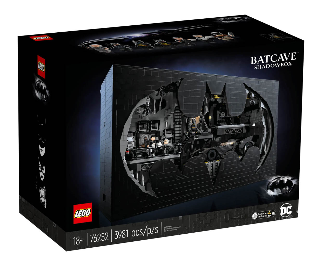 LEGO Batcave Shadow Box