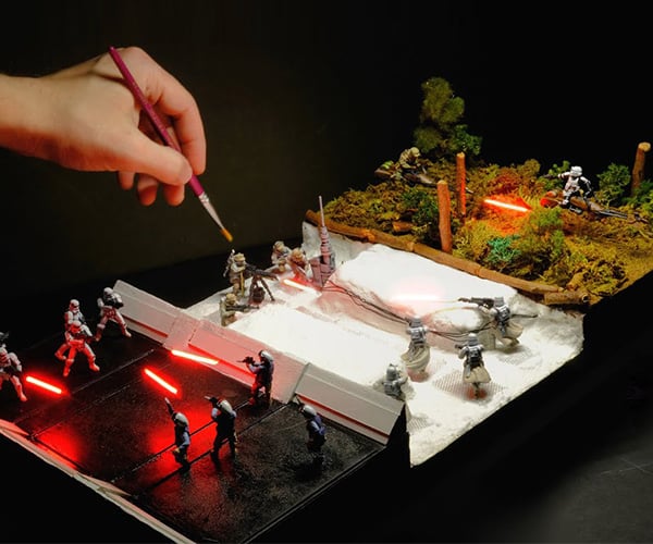 Star Wars Triple Battle Diorama