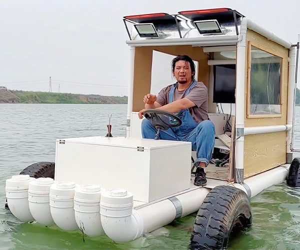 Making an Amphibious Fishing Vehicle